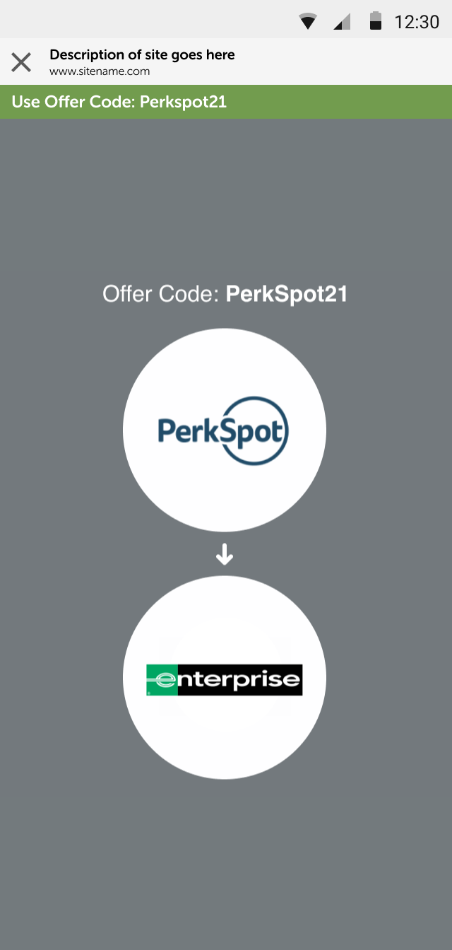 PerkSpot Merchant handoff design