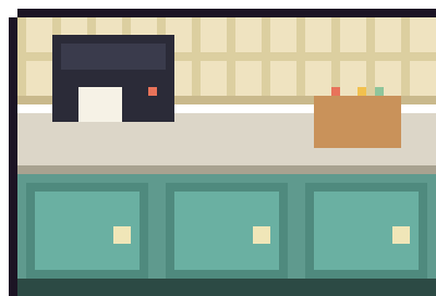 Coffee counter sprite