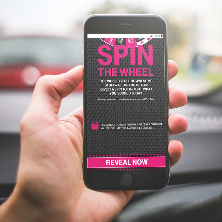 T-Mobile Tuesdays interface concepts